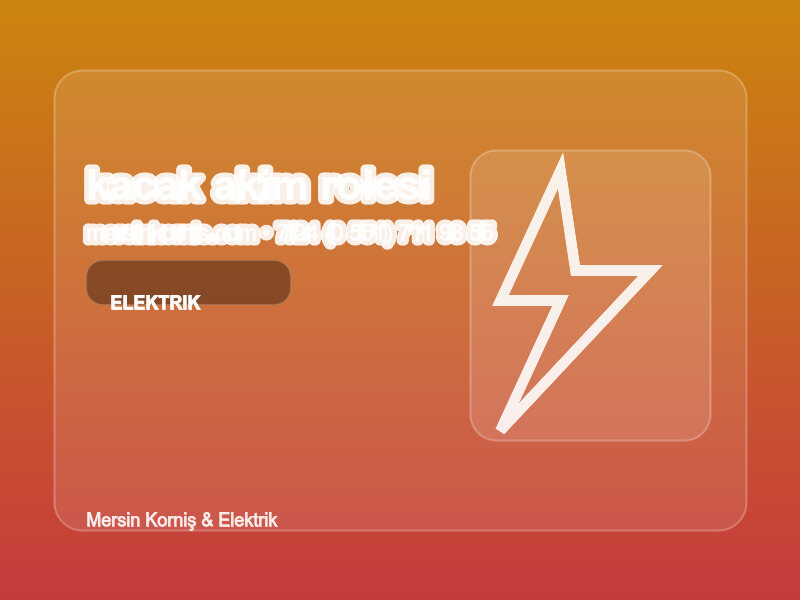 (0538 495 97 96 | Kaçak Akım Rölesi Takma Rehberi | Hayat Koruma Cihazı