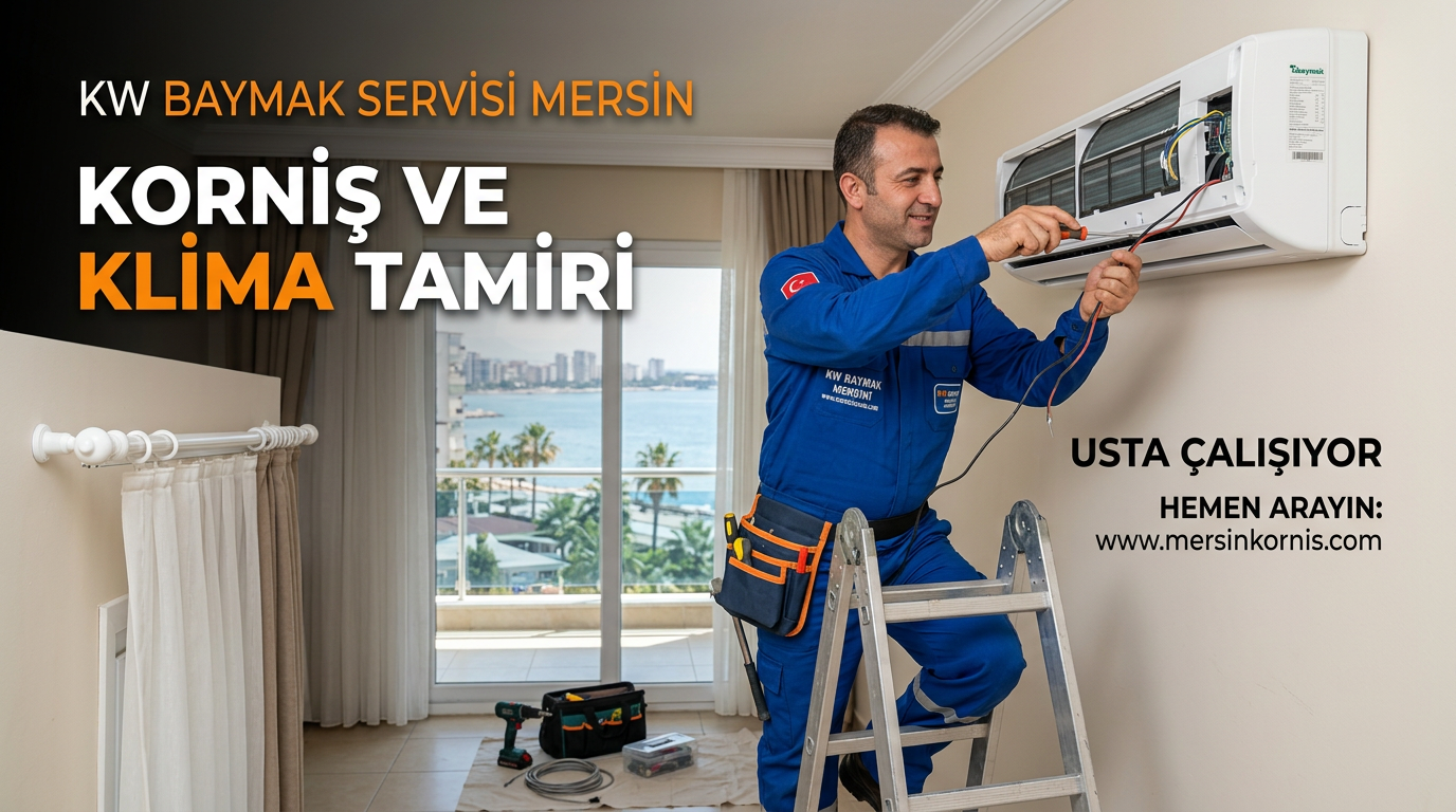 (0538 495 97 96 | KW Baymak Servisi Mersin – Baymak Korniş ve Klima
